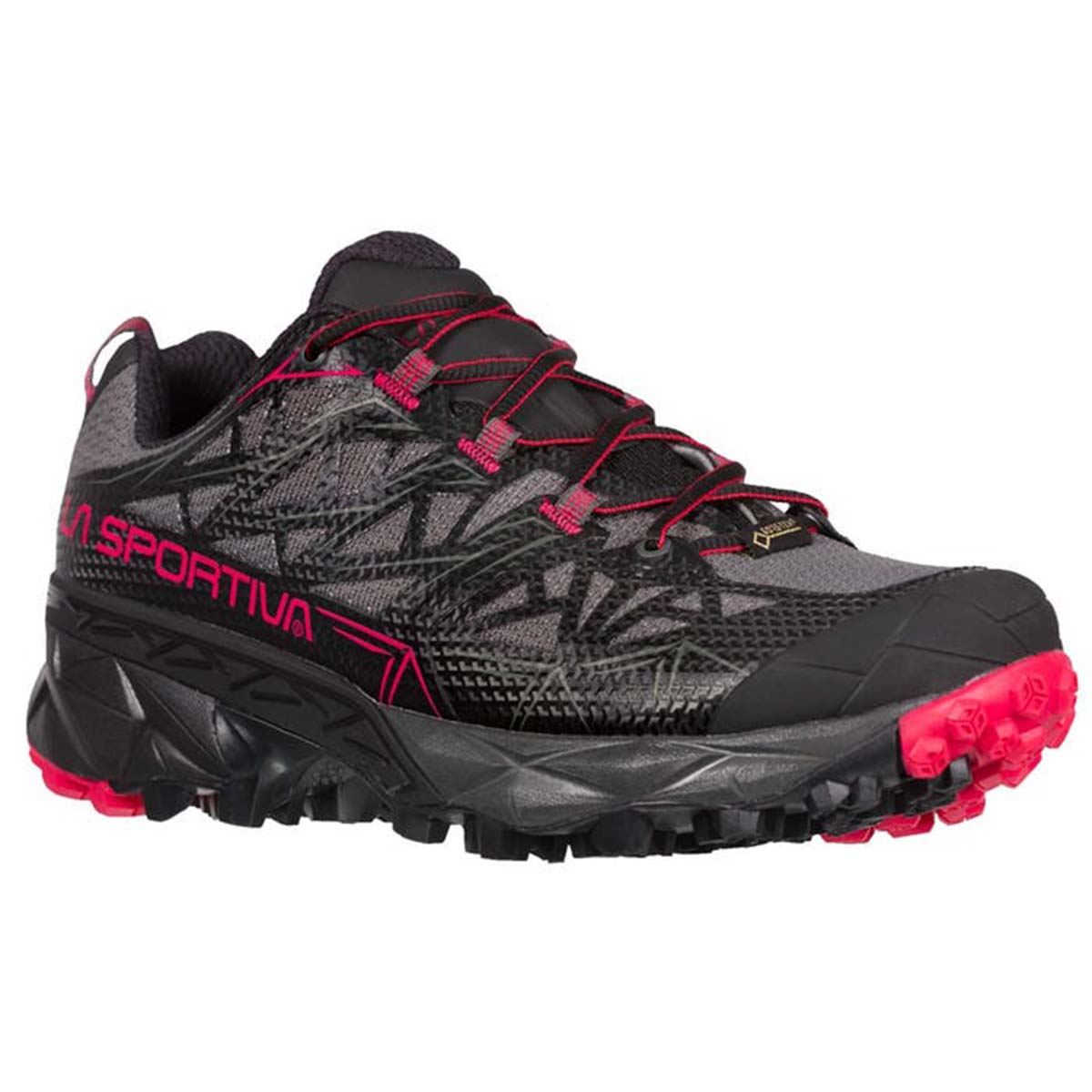 Akyra GTX Womens Trail Running Shoes Black