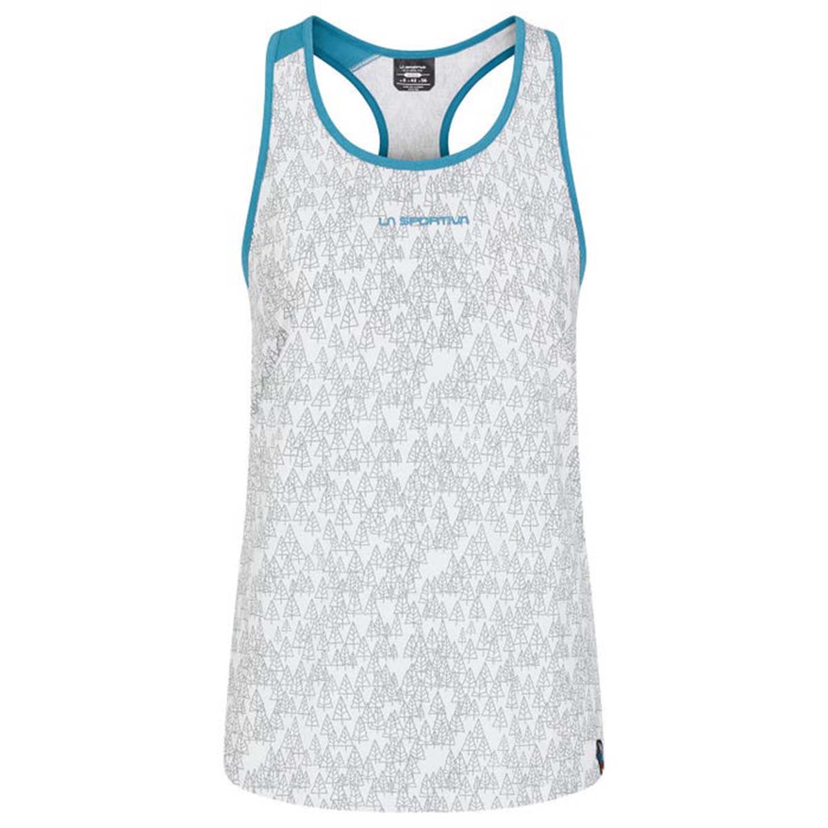 Trees Womens Climbing Tank Top White