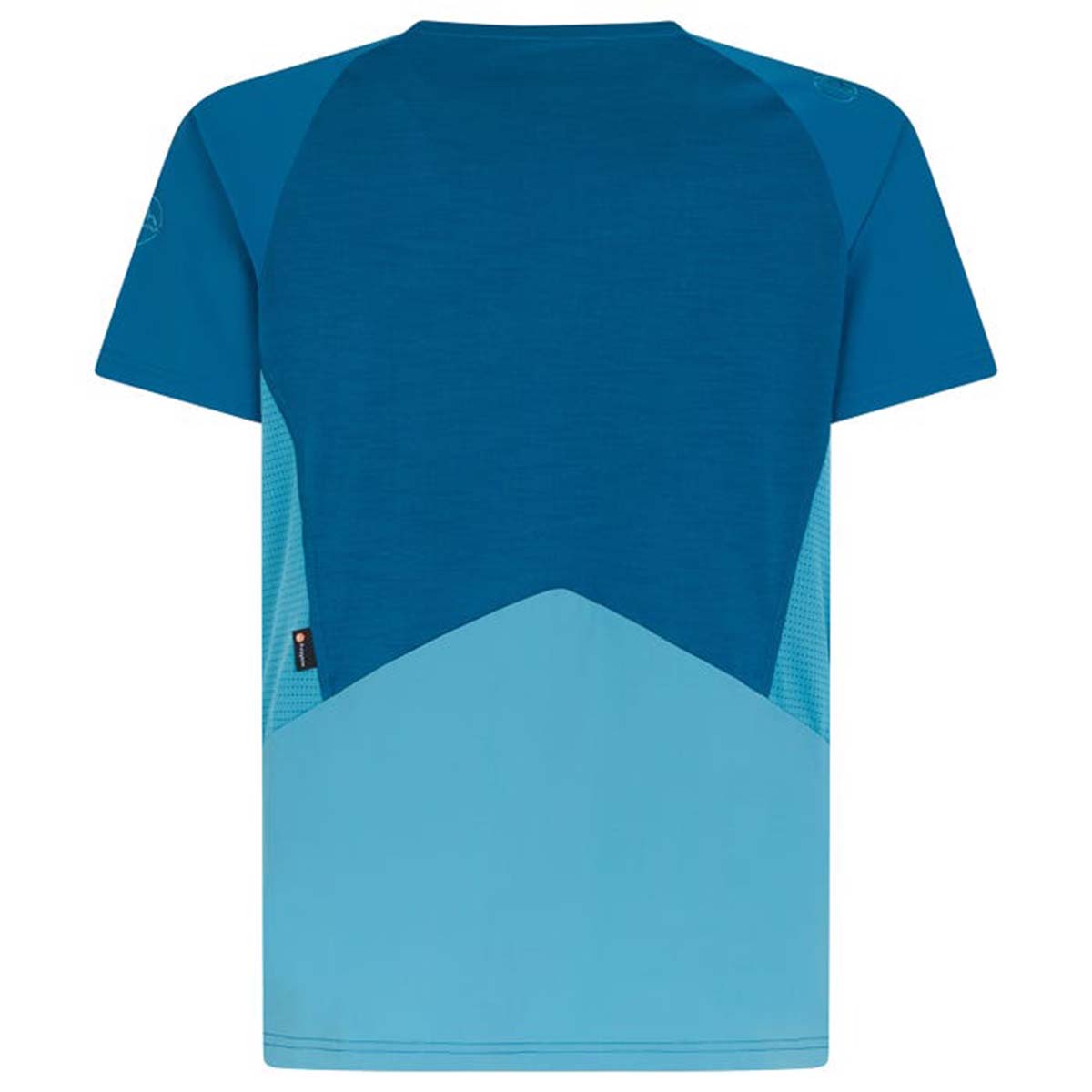 Compass Mens Hiking T-Shirt Blue