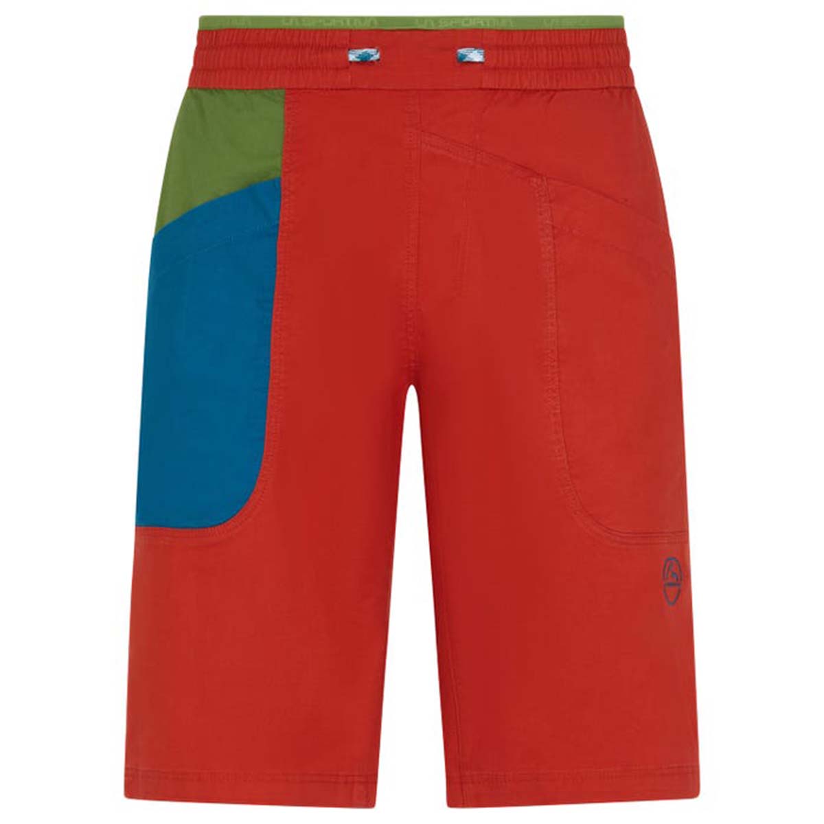 Bleauser Mens Climbing Shorts Red