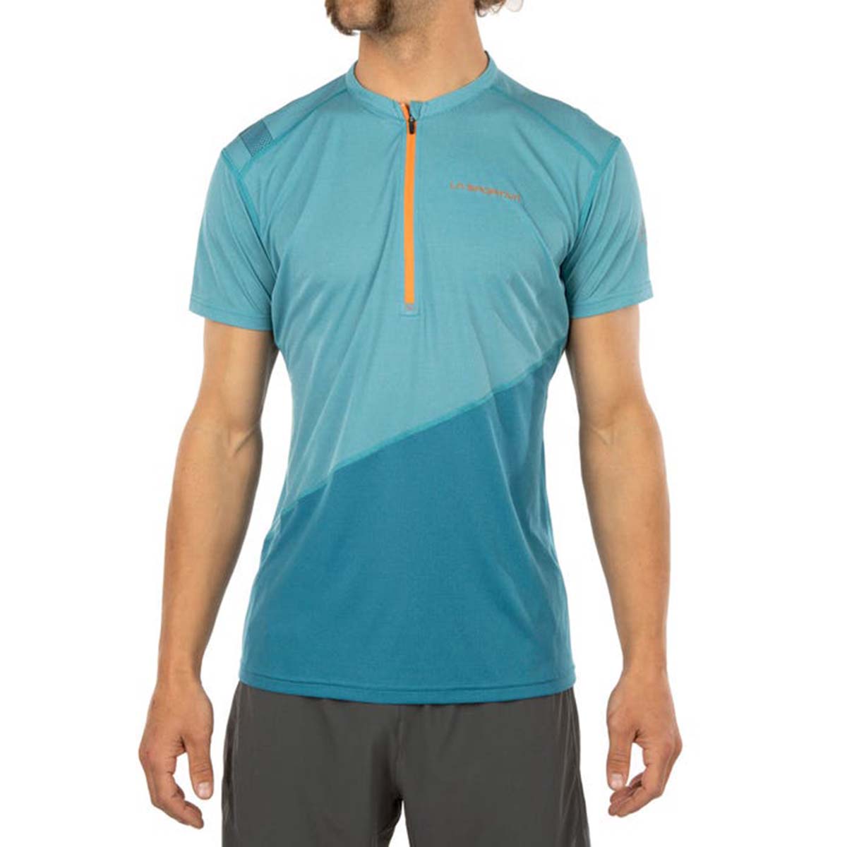 Limitless Mens Running T-Shirt Blue