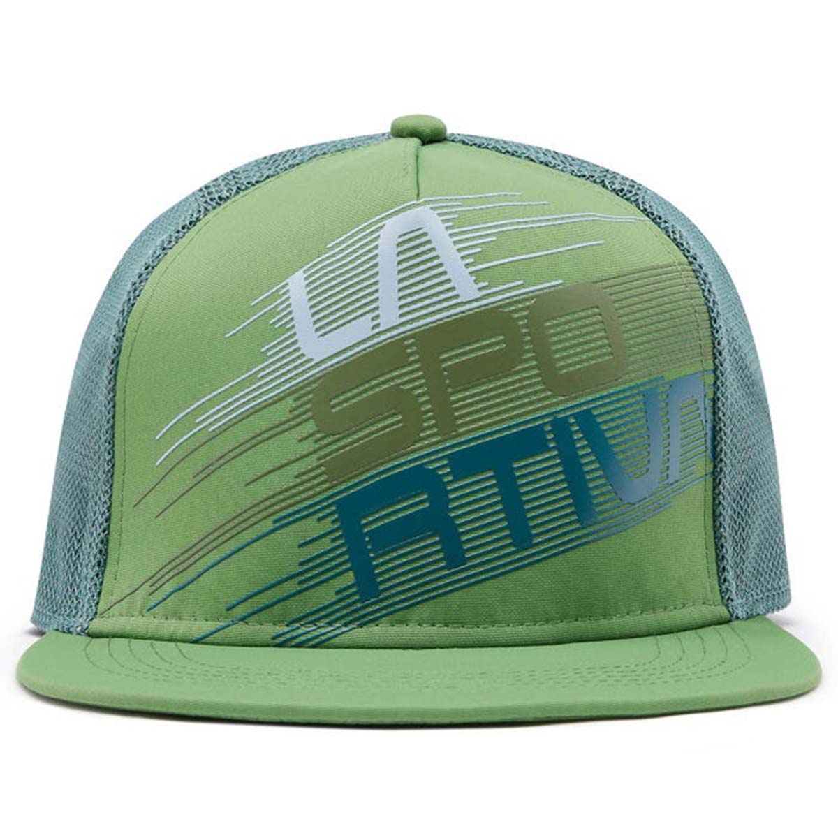 Stripe Evo Trucker Womens Climbing Hat Green