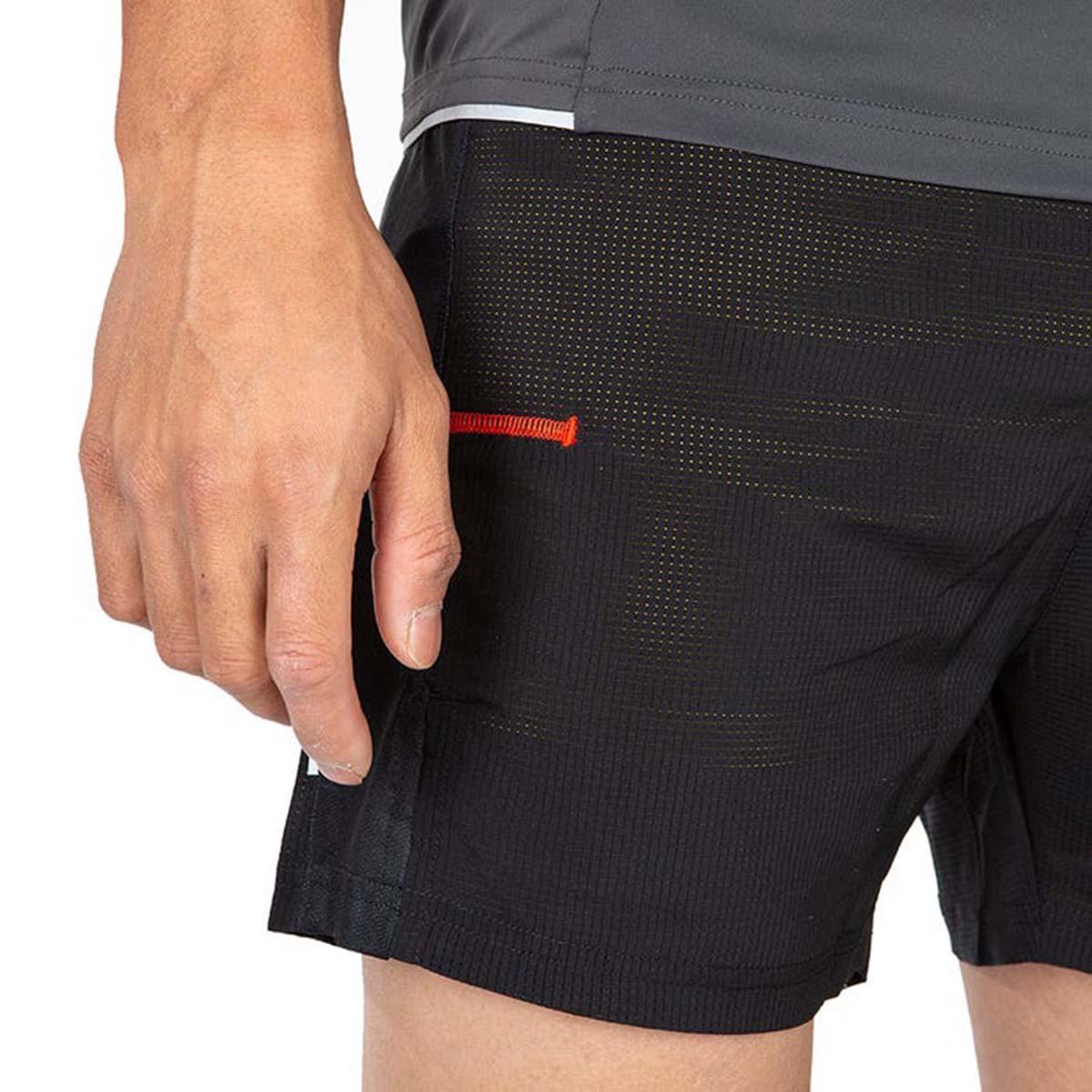 Freccia Mens Running Shorts Black