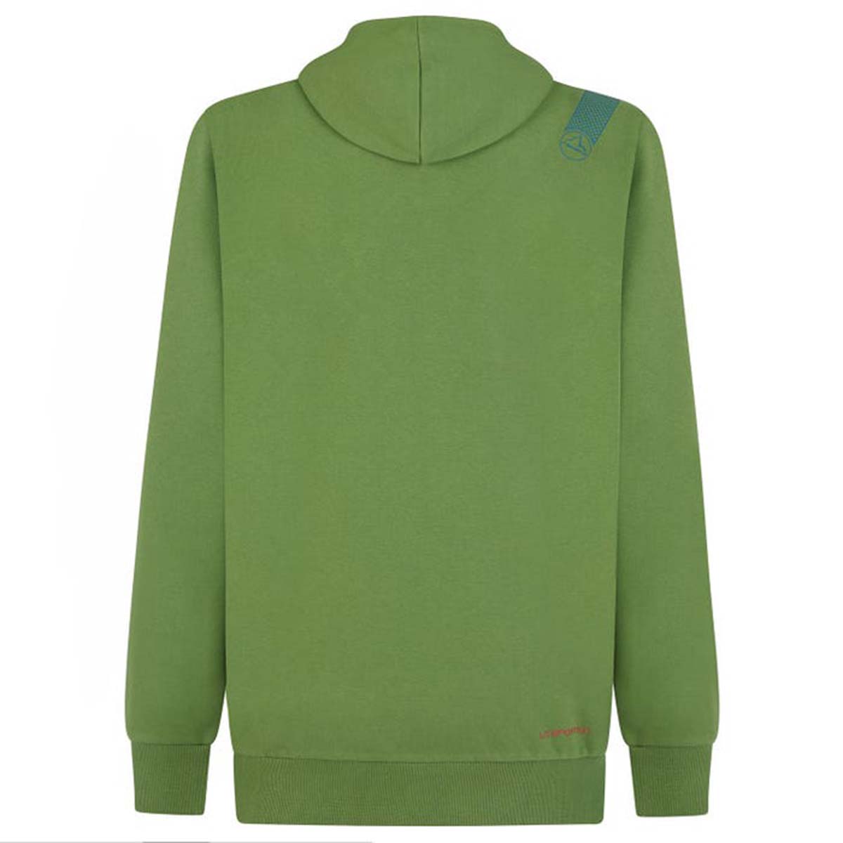 Retro Mens Climbing Hoodie Green