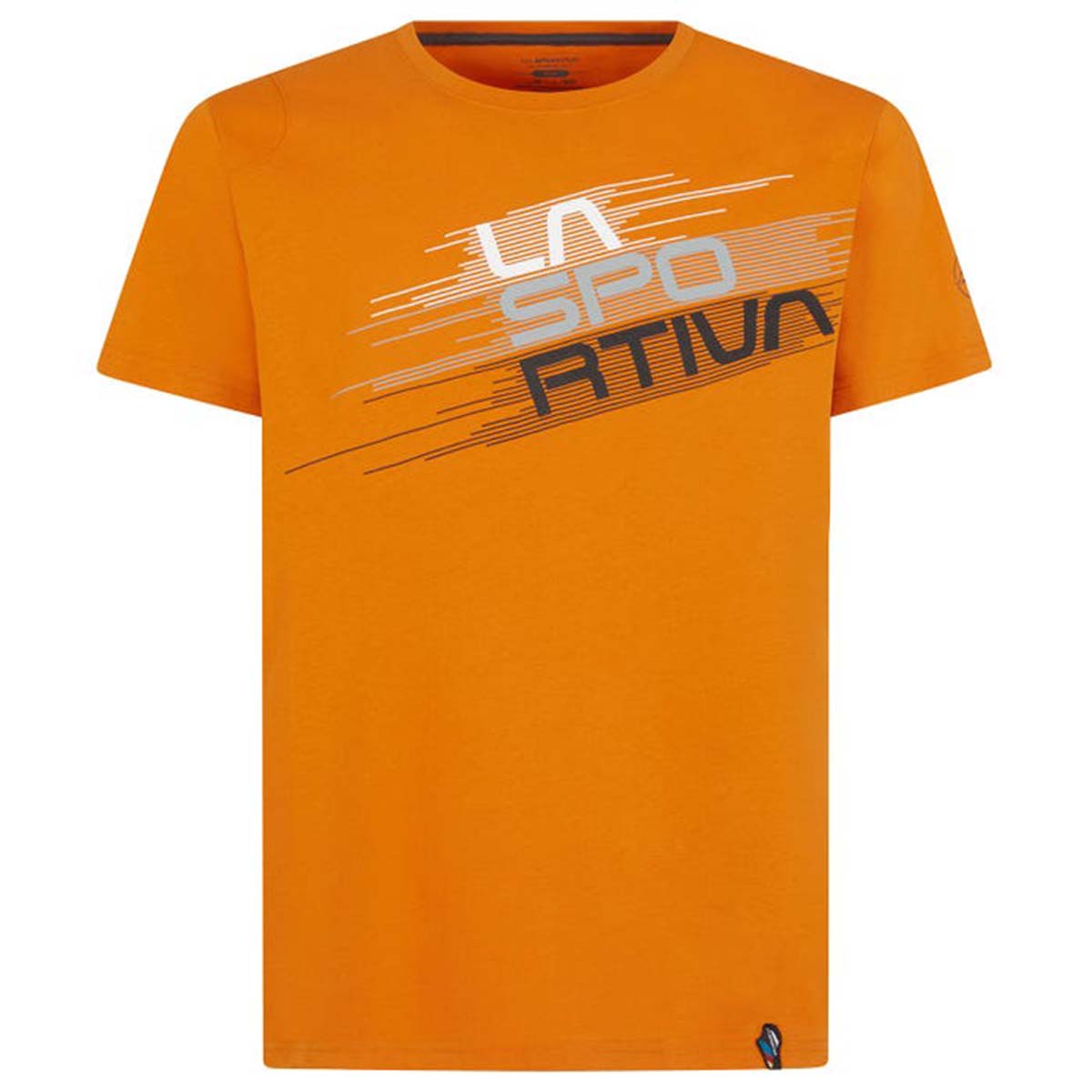 Stripe Evo Mens Climbing T-Shirt Orange