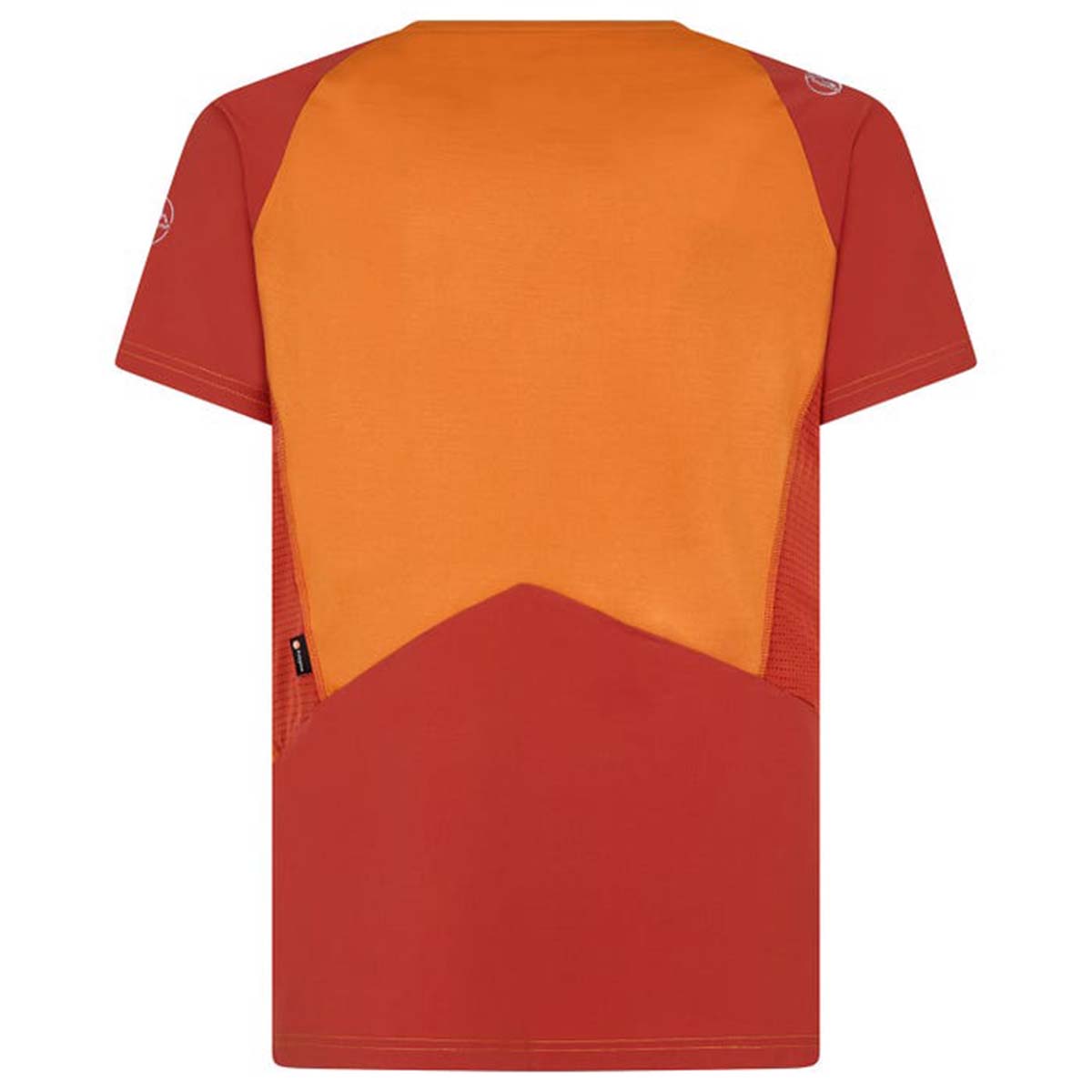 Compass Mens Hiking T-Shirt Orange