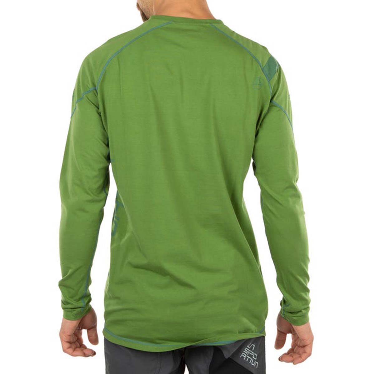 Future Long Sleeve Mens Climbing Shirt Green
