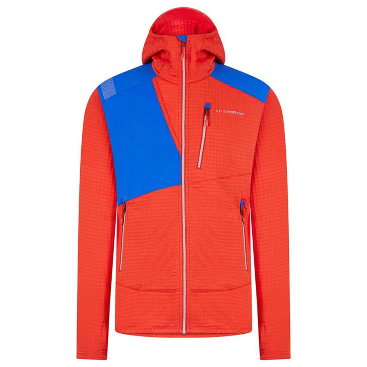 Lucendro Thermal Mens Mountaineering Hoodie Red