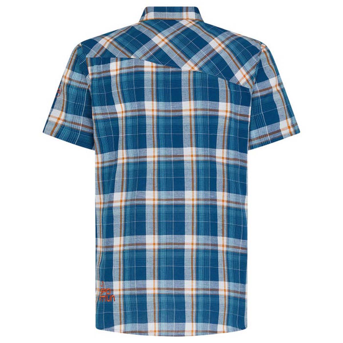 Longitude II Mens Climbing Shirt Blue