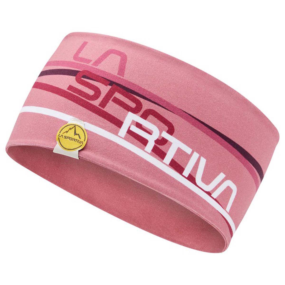 Stripe Womens Climbing Headband Pink