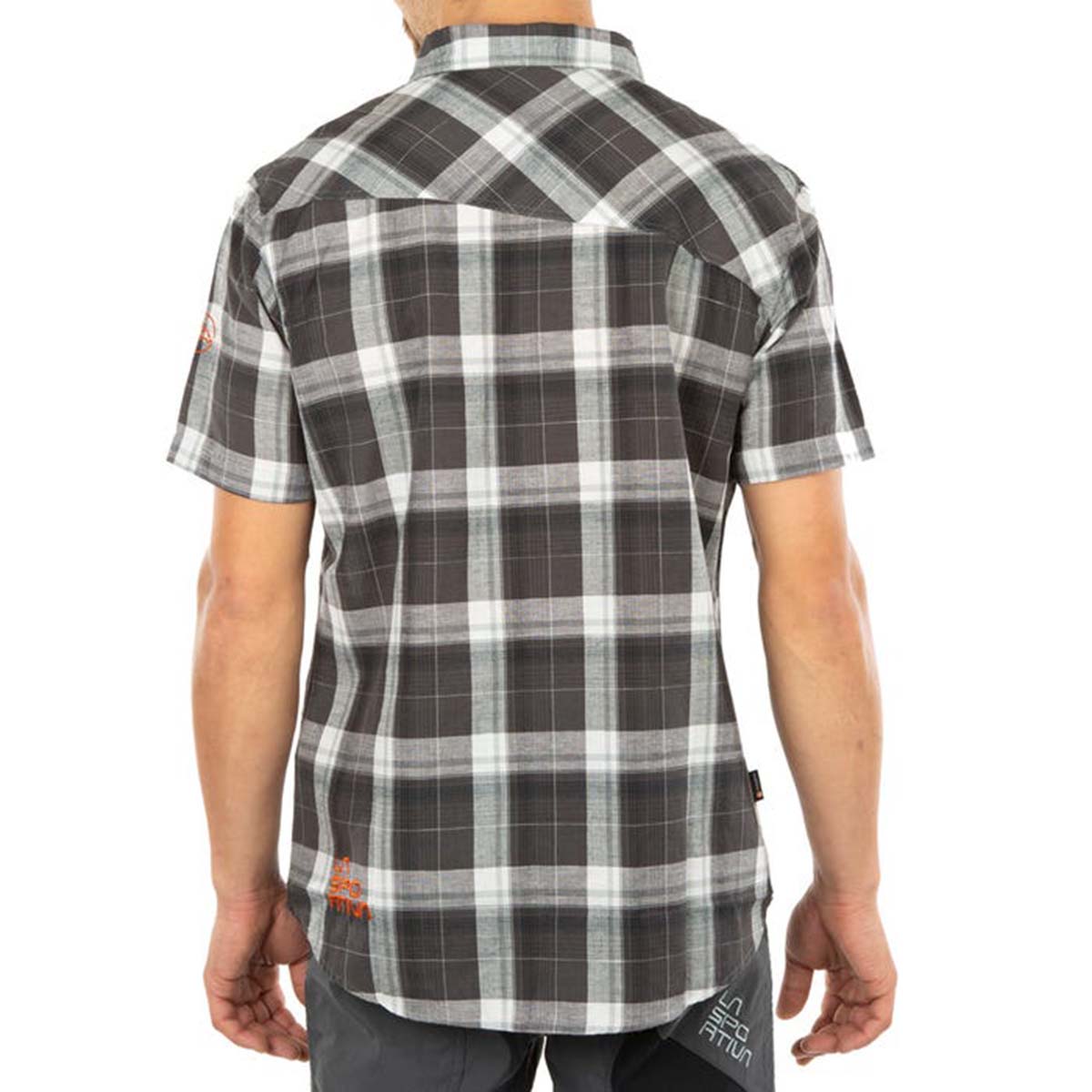 Longitude II Mens Climbing Shirt Grey