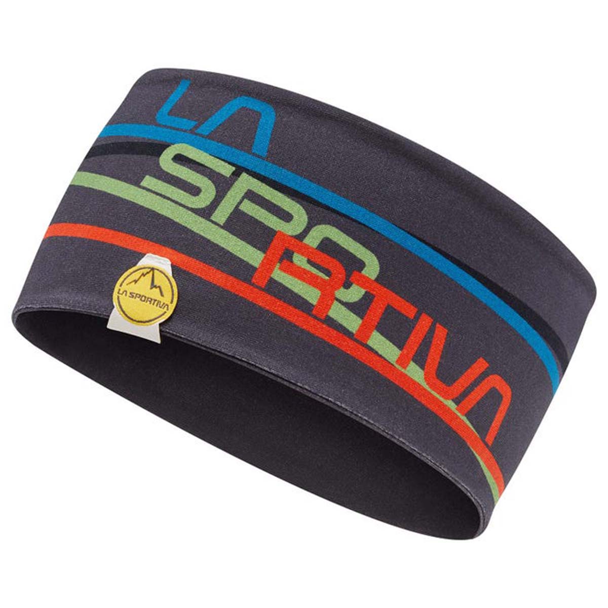 Stripe Womens Climbing Headband Grey