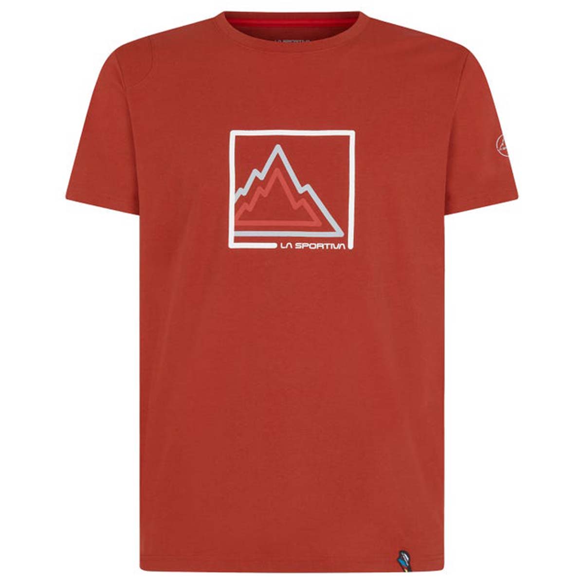 Box Mens Climbing T-Shirt Red