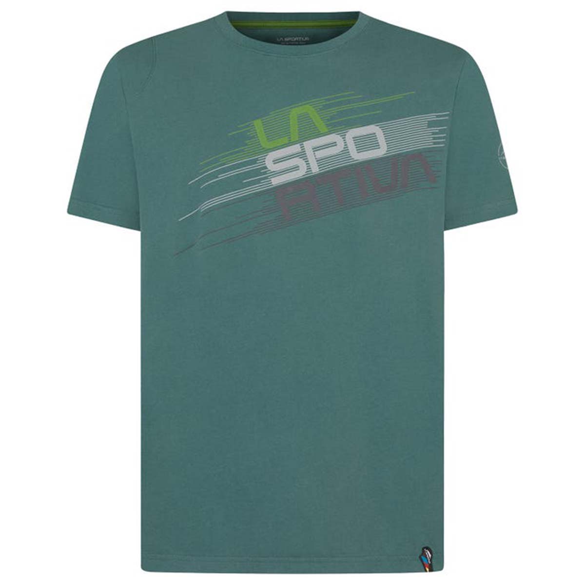 Stripe Evo Mens Climbing T-Shirt Green