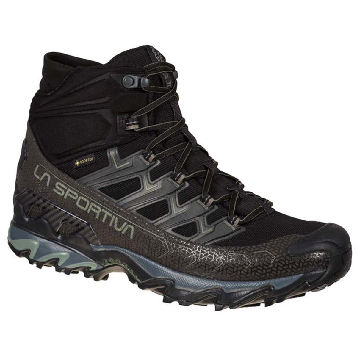 Ultra Raptor II Mid Wide GTX Mens Hiking Shoes Black