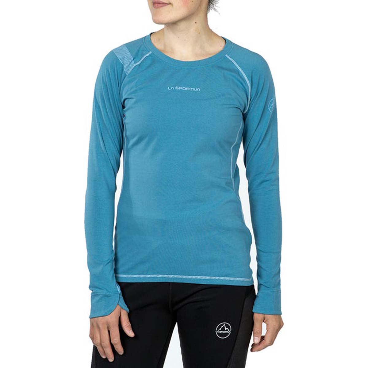 Futura Long Sleeve Womens Climbing Shirt Blue