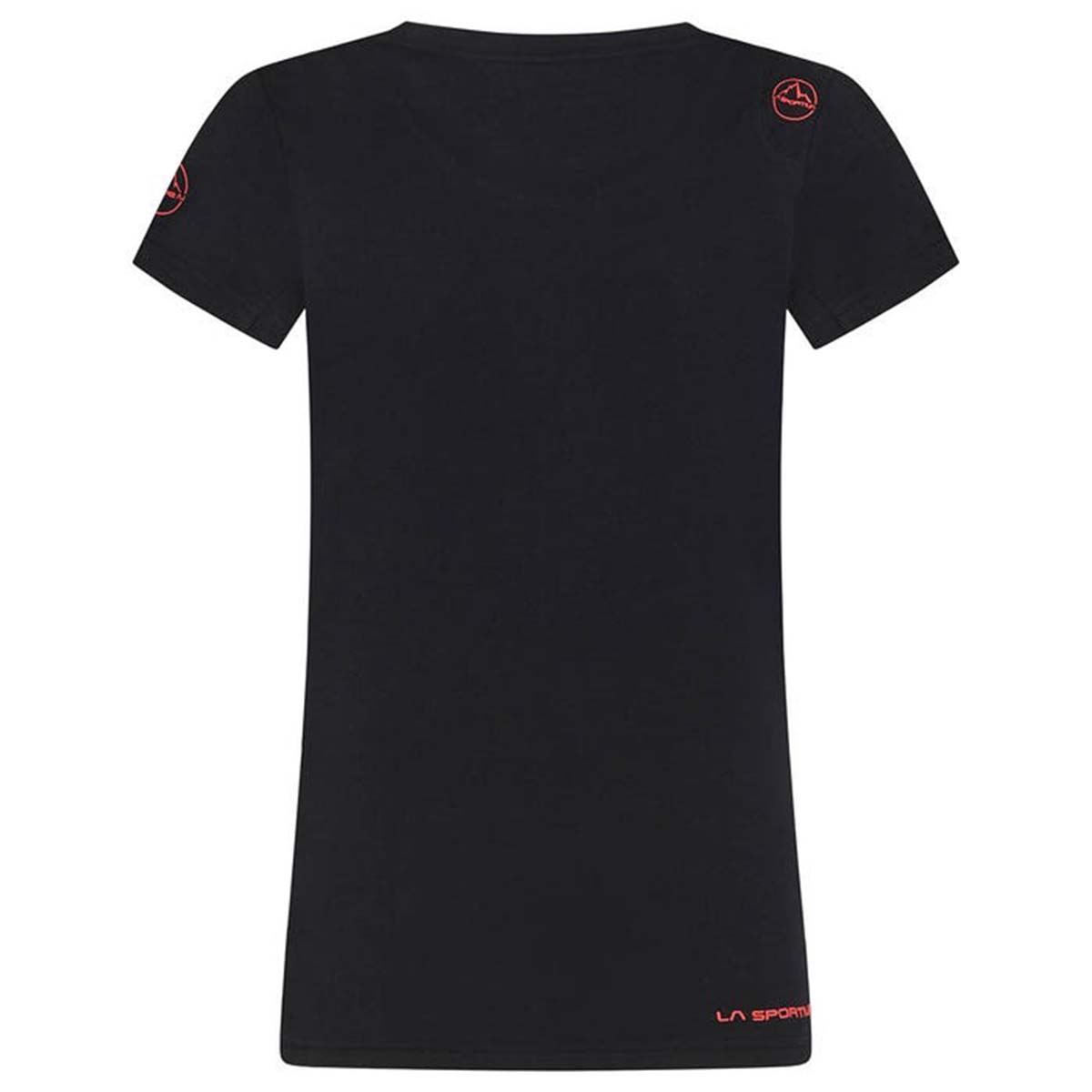 Pattern Womens Climbing T-Shirt Black