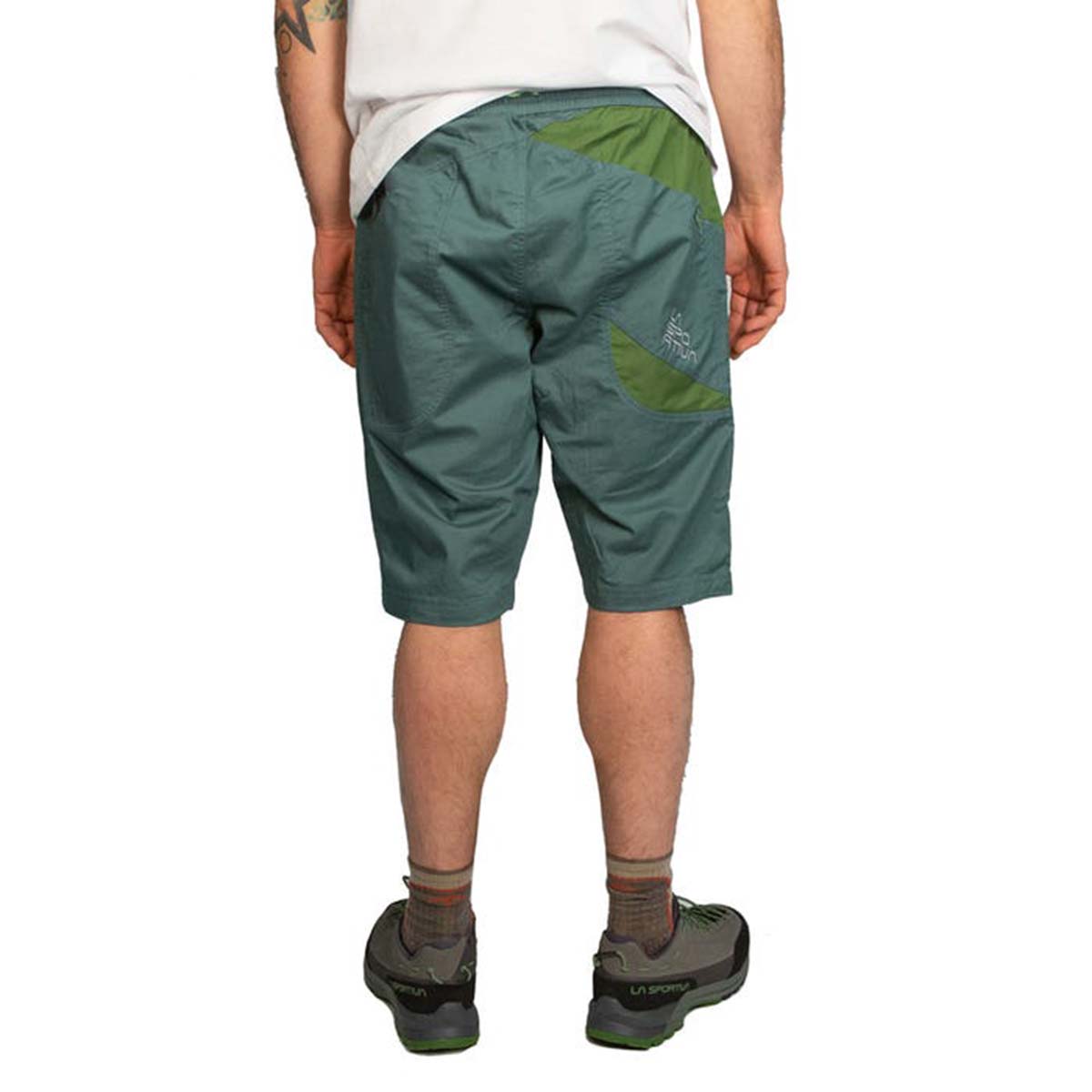 Bleauser Mens Climbing Shorts Green