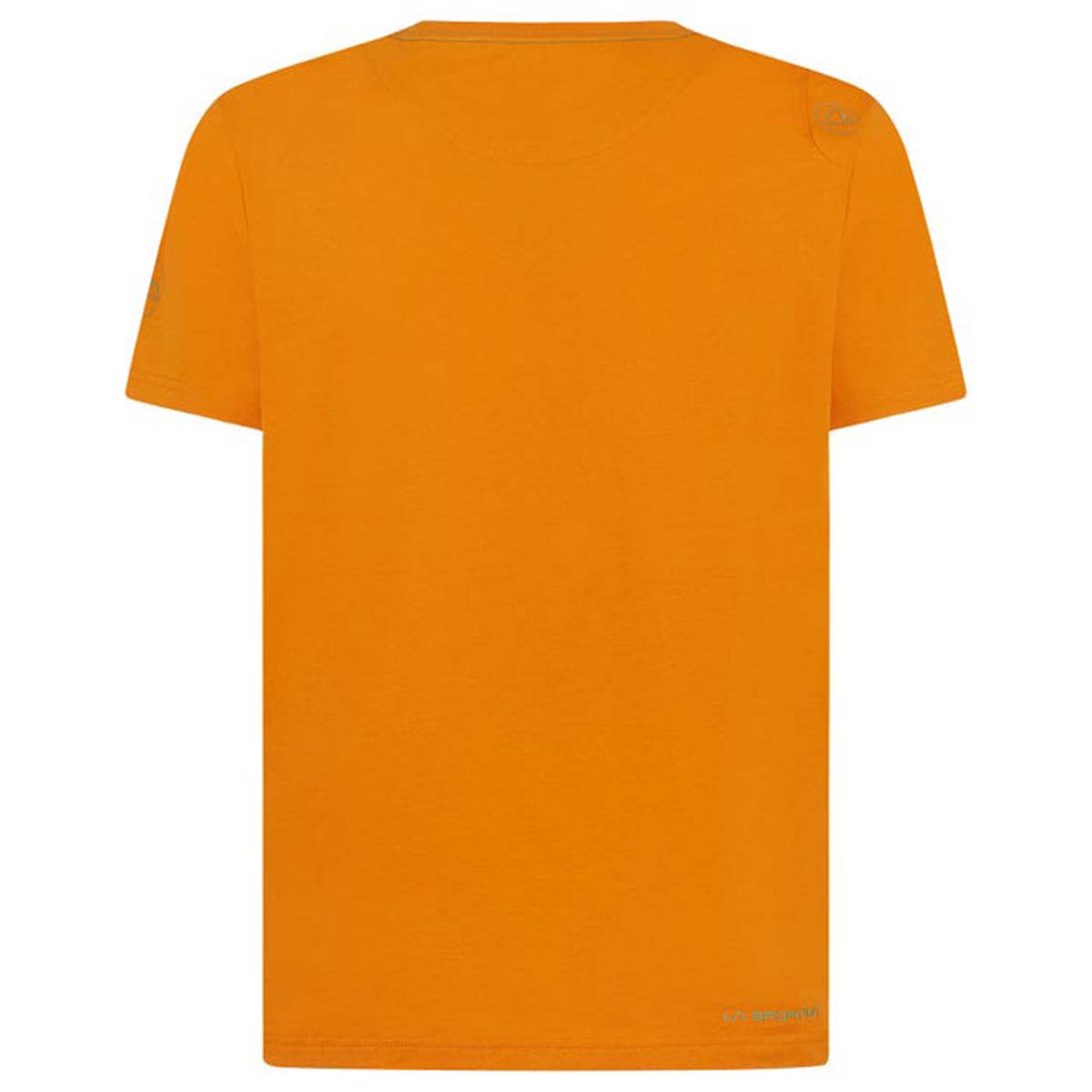 Retro Mens Climbing T-Shirt Orange