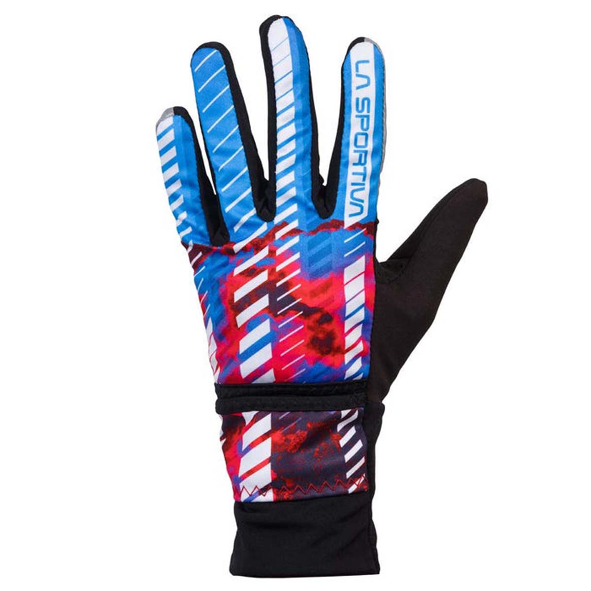 Winter Womens Running Gloves Blue