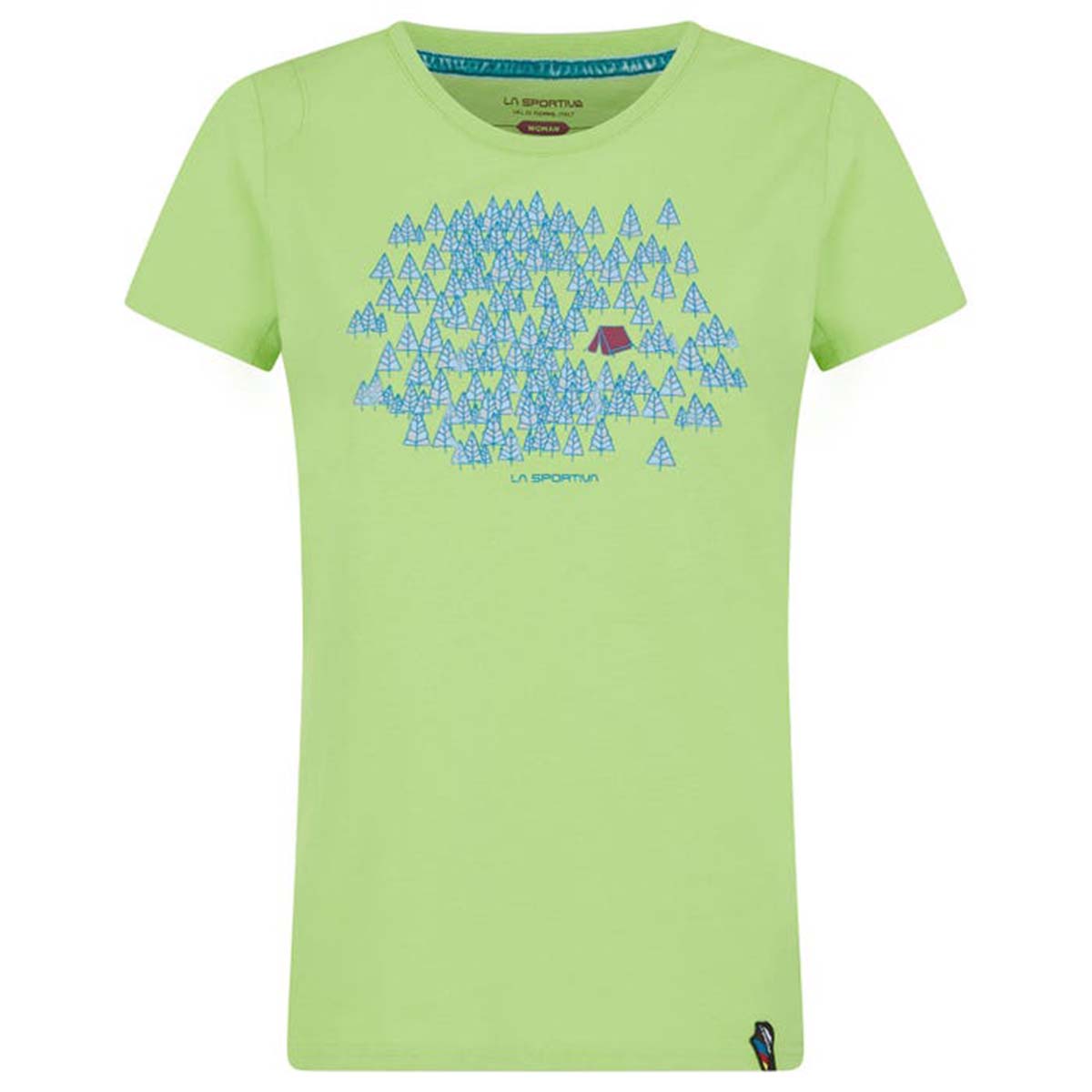 Forest Womens Climbing T-Shirt Green