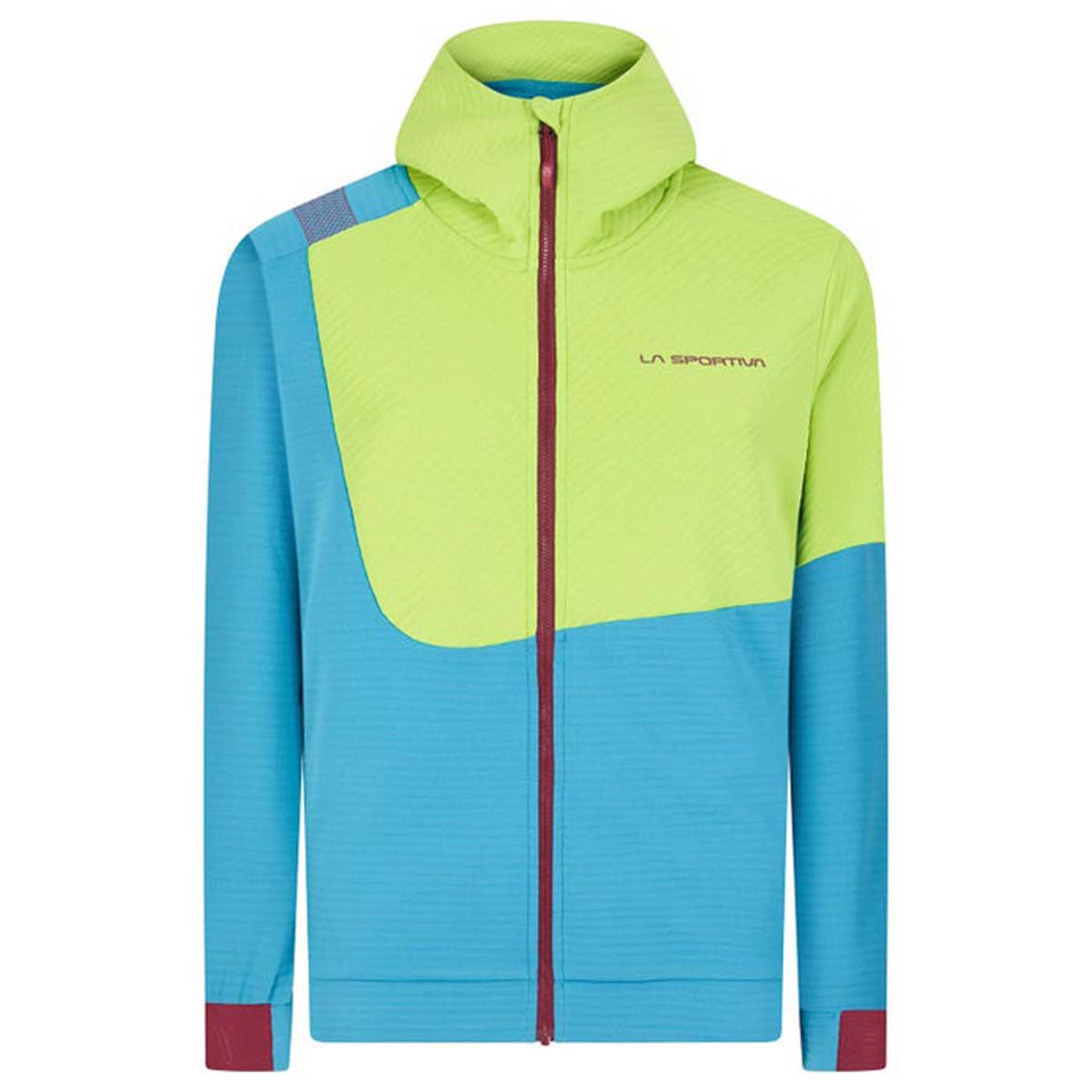 Mood Womens Climbing Hoodie Blue