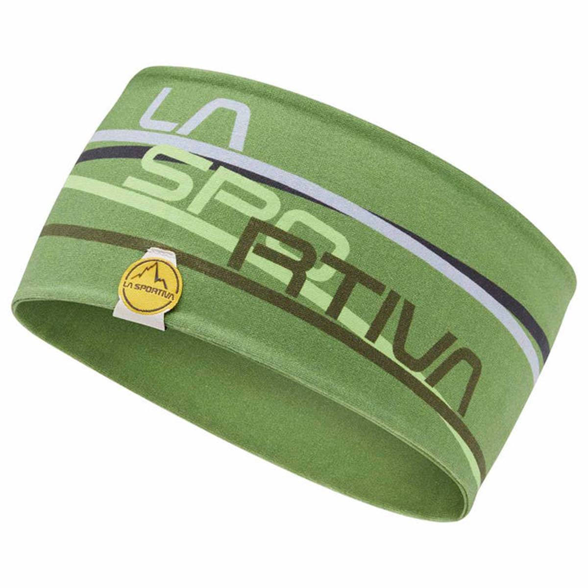 Stripe Womens Climbing Headband Green