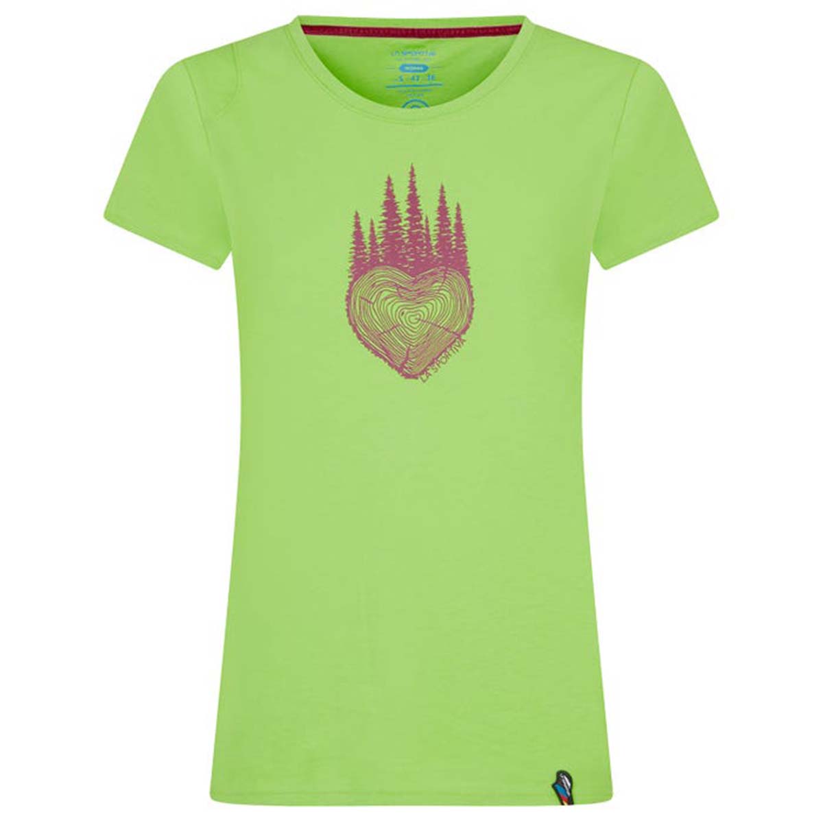 Wild Heart Womens Climbing T-Shirt Green