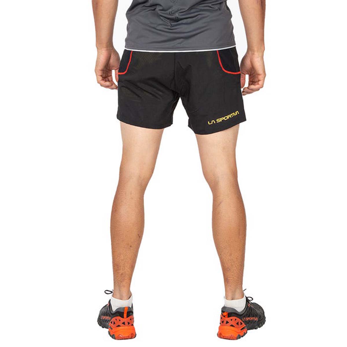 Freccia Mens Running Shorts Black