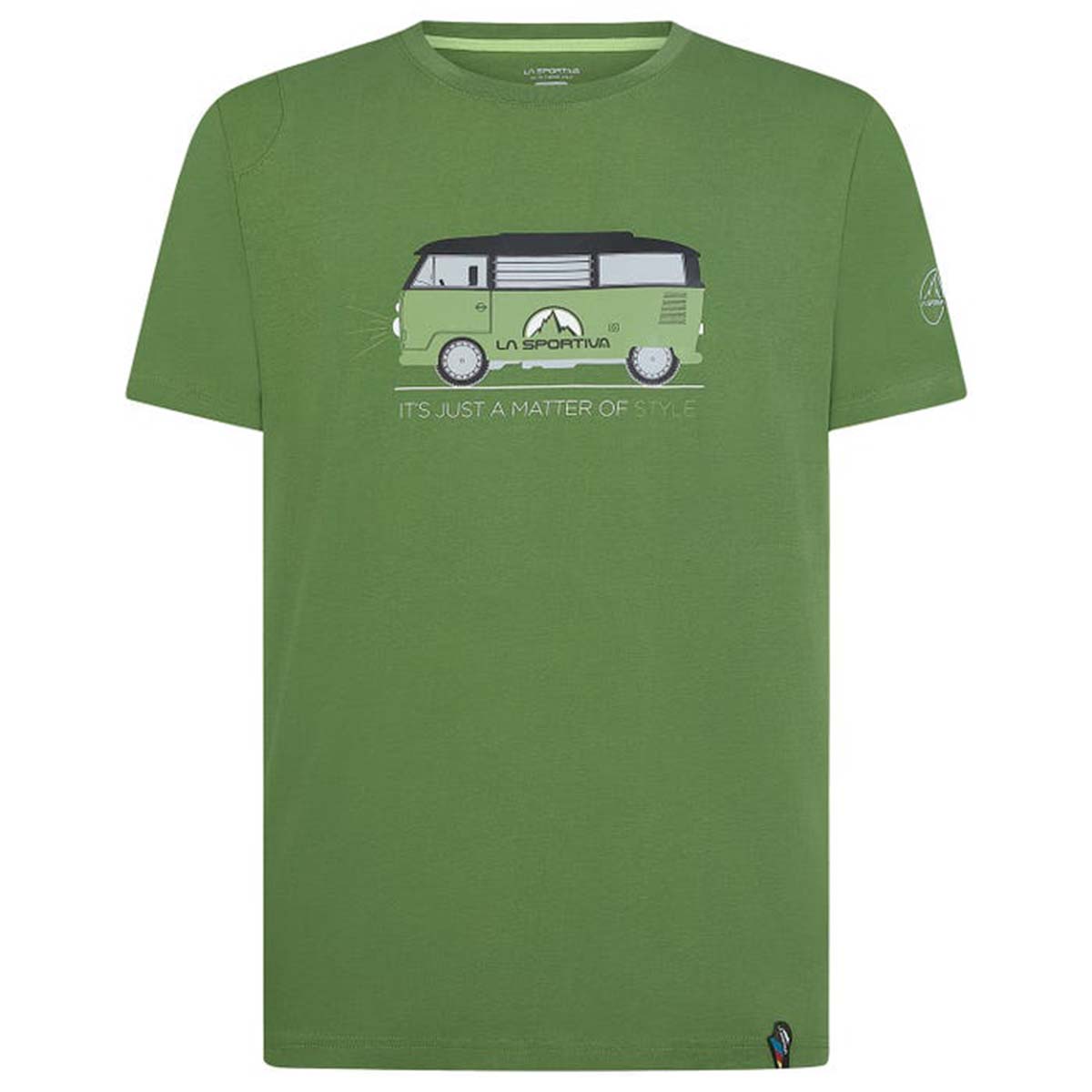 Van Mens Climbing T-Shirt Green