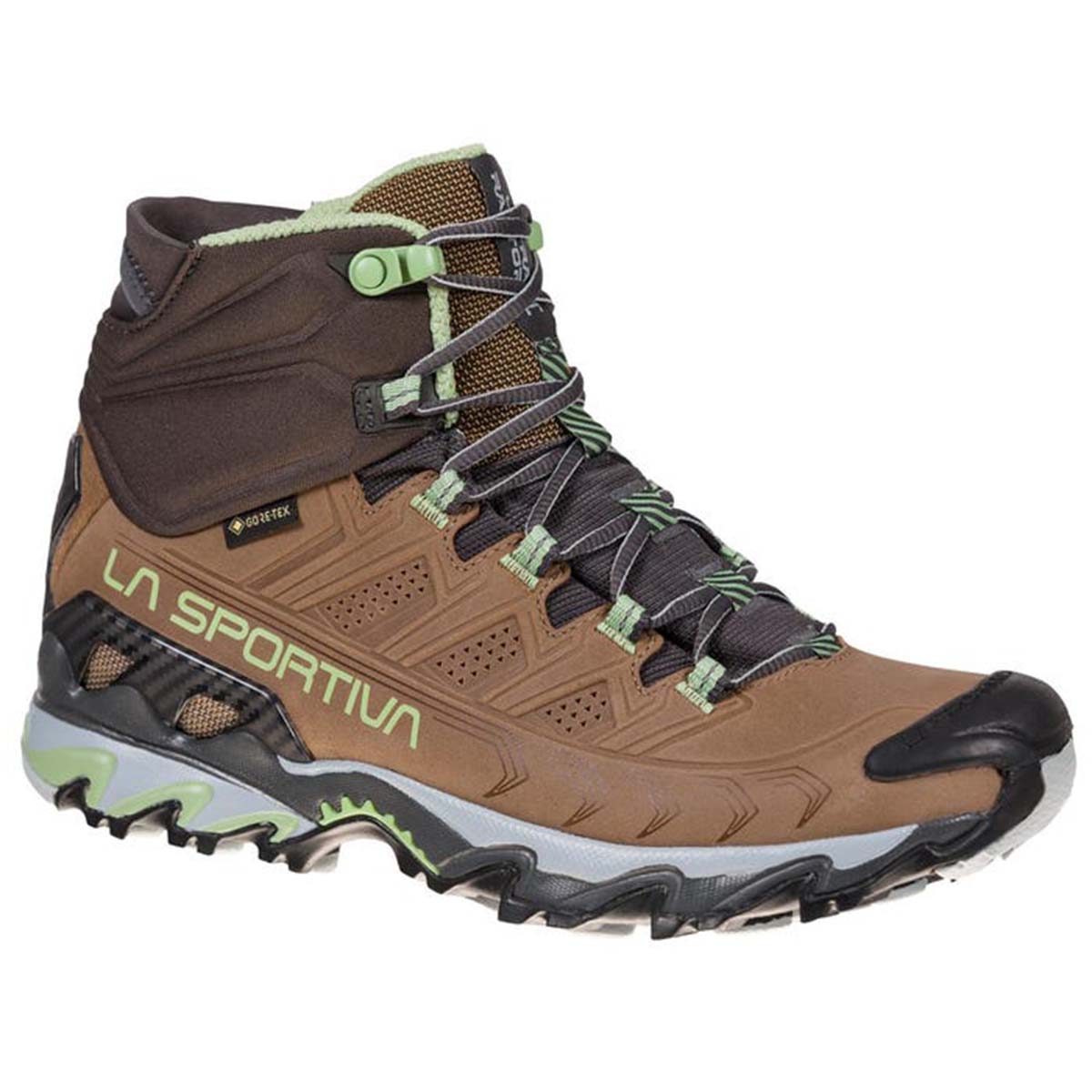 Ultra Raptor II Mid Leather GTX Womens Hiking Shoes Brown