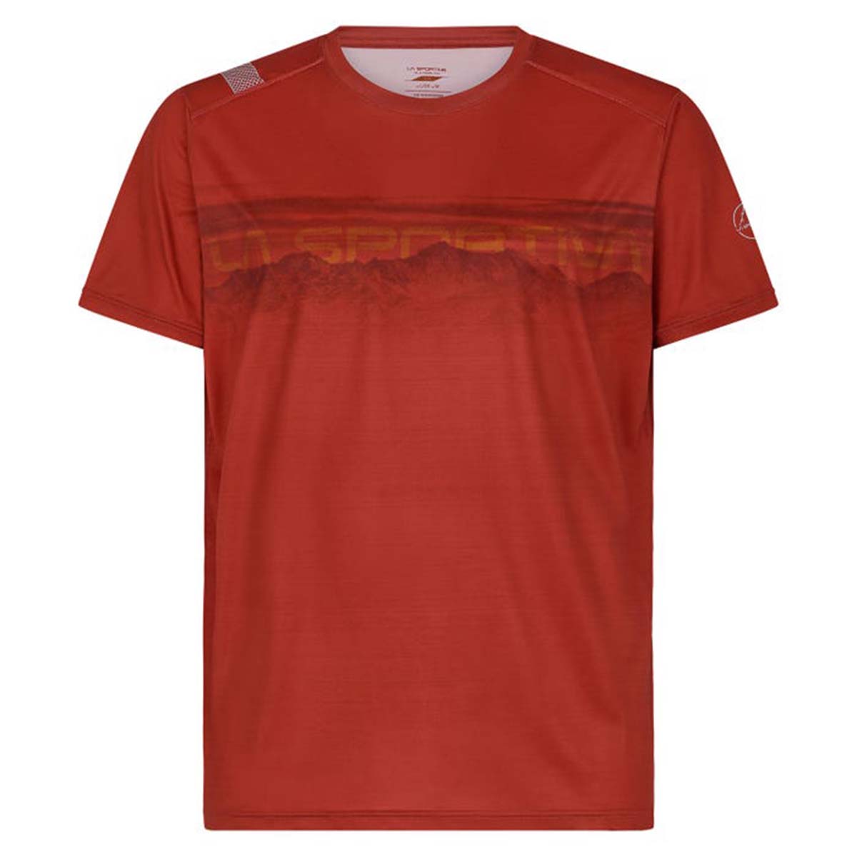 Horizon Mens Hiking T-Shirt Red