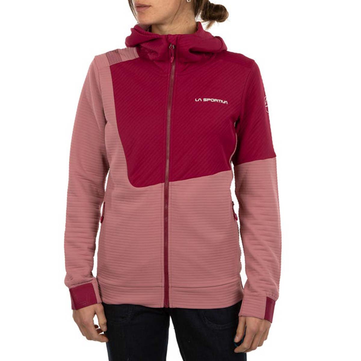 Mood Womens Climbing Hoodie Pink