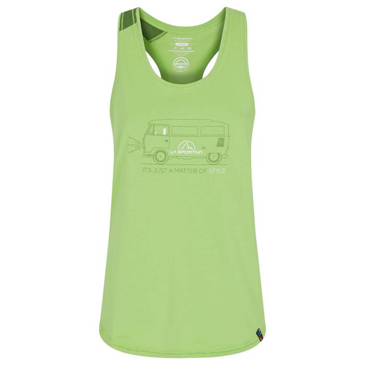 Van Womens Climbing Tank Top Green