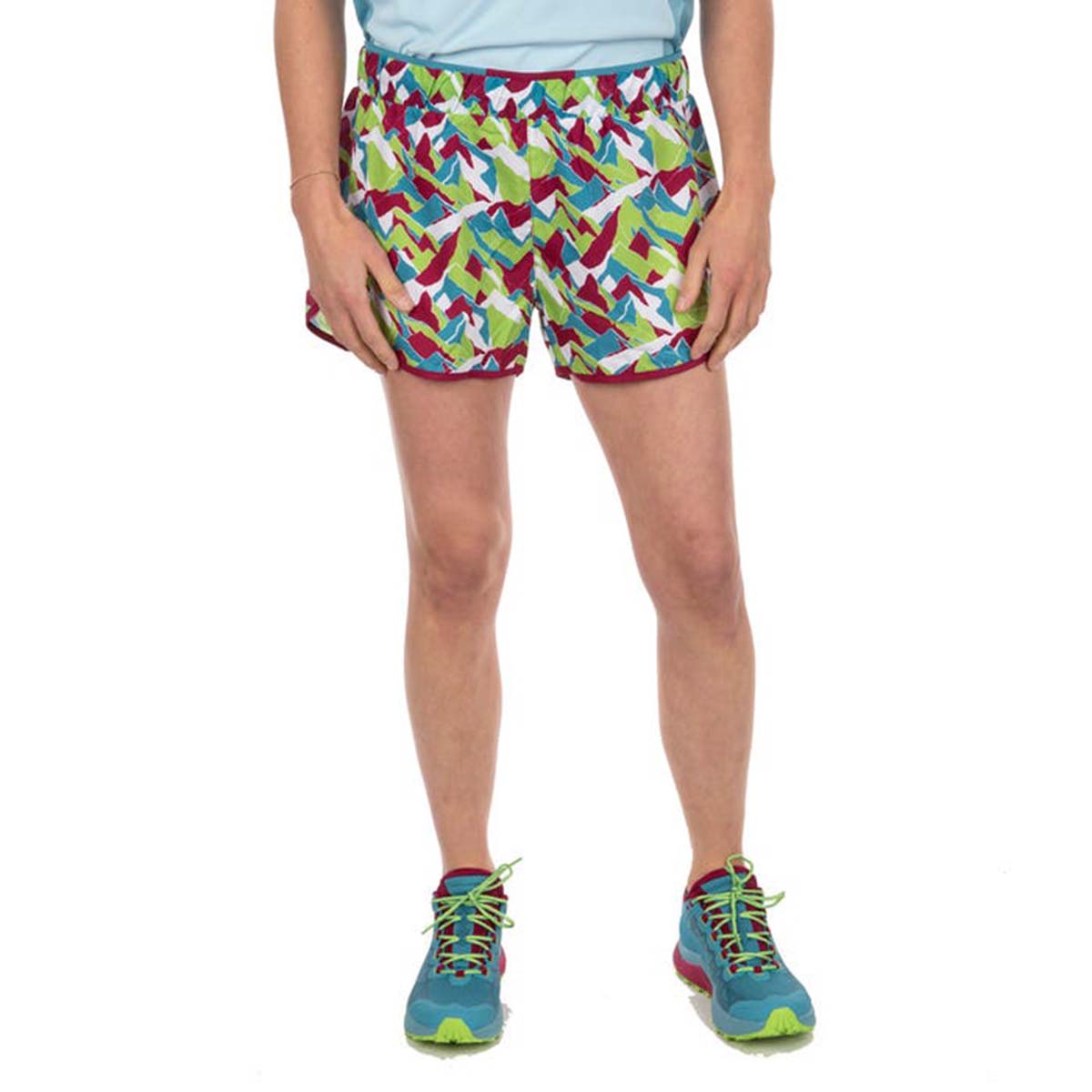 Timing Womens Running Shorts Purple