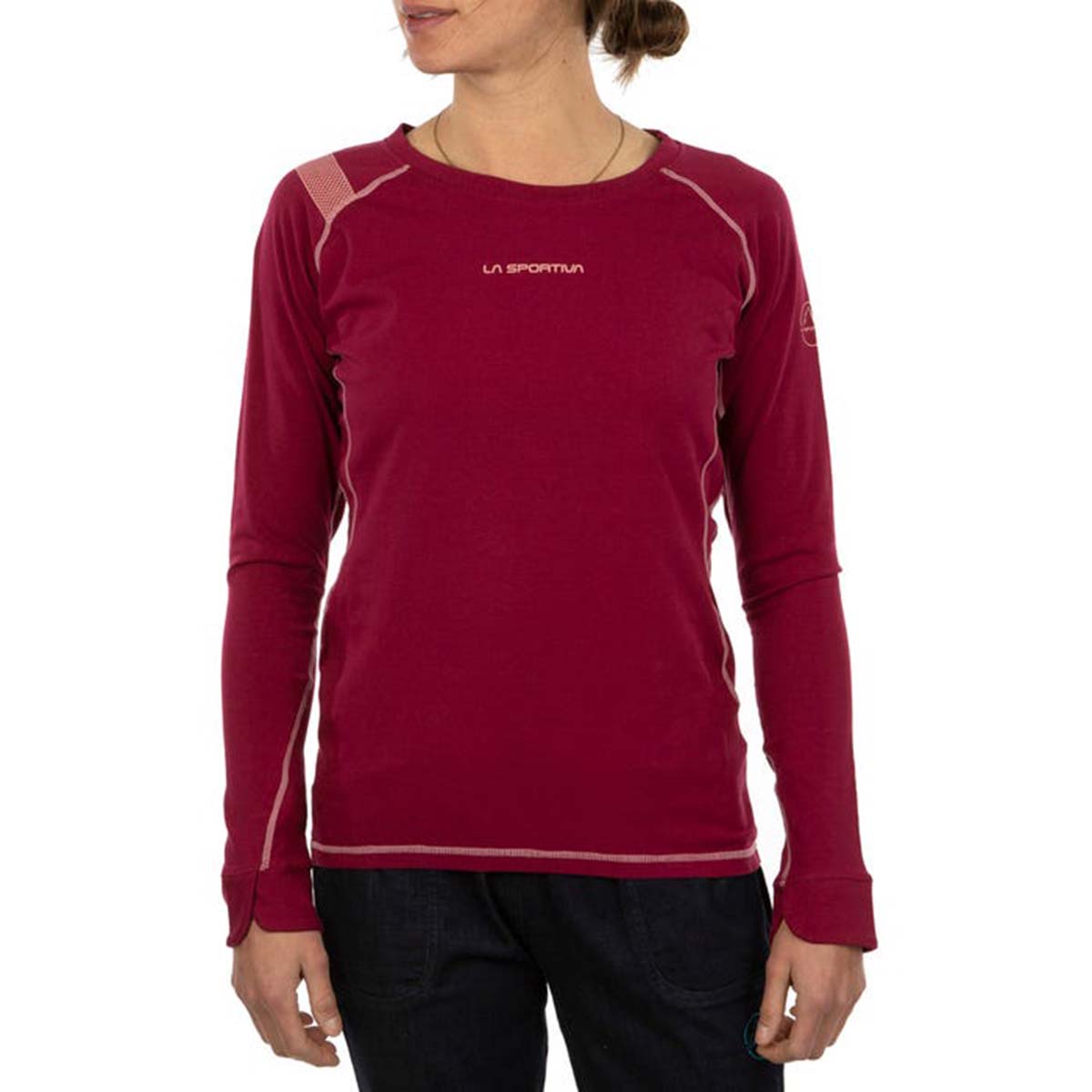 Futura Long Sleeve Womens Climbing Shirt Purple