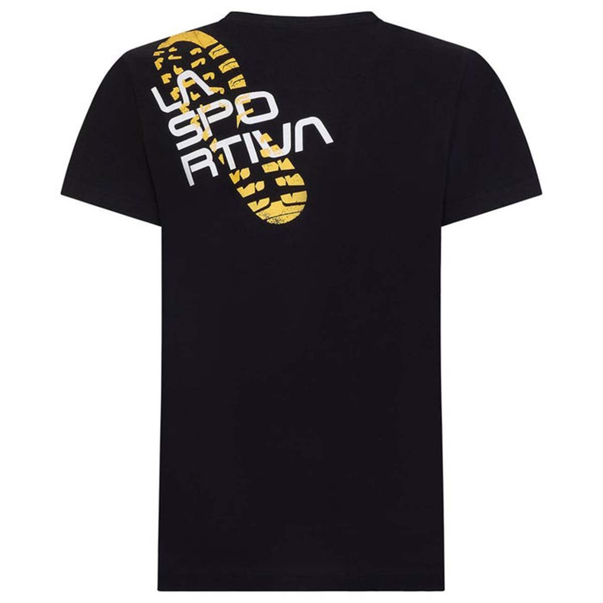 Footstep Mens Climbing Tee Black