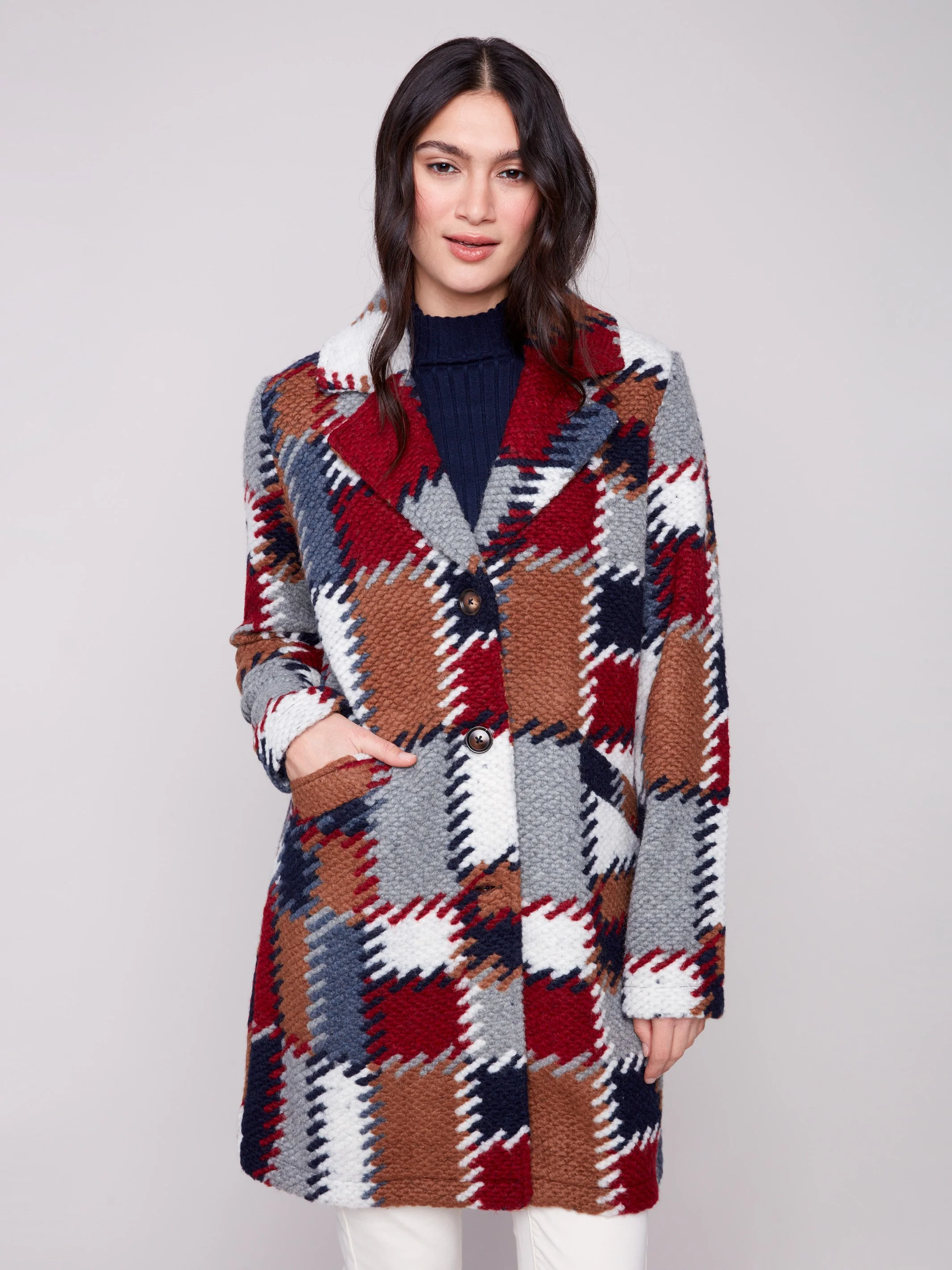 Long Crochet Coat - Palette - WHSBYS