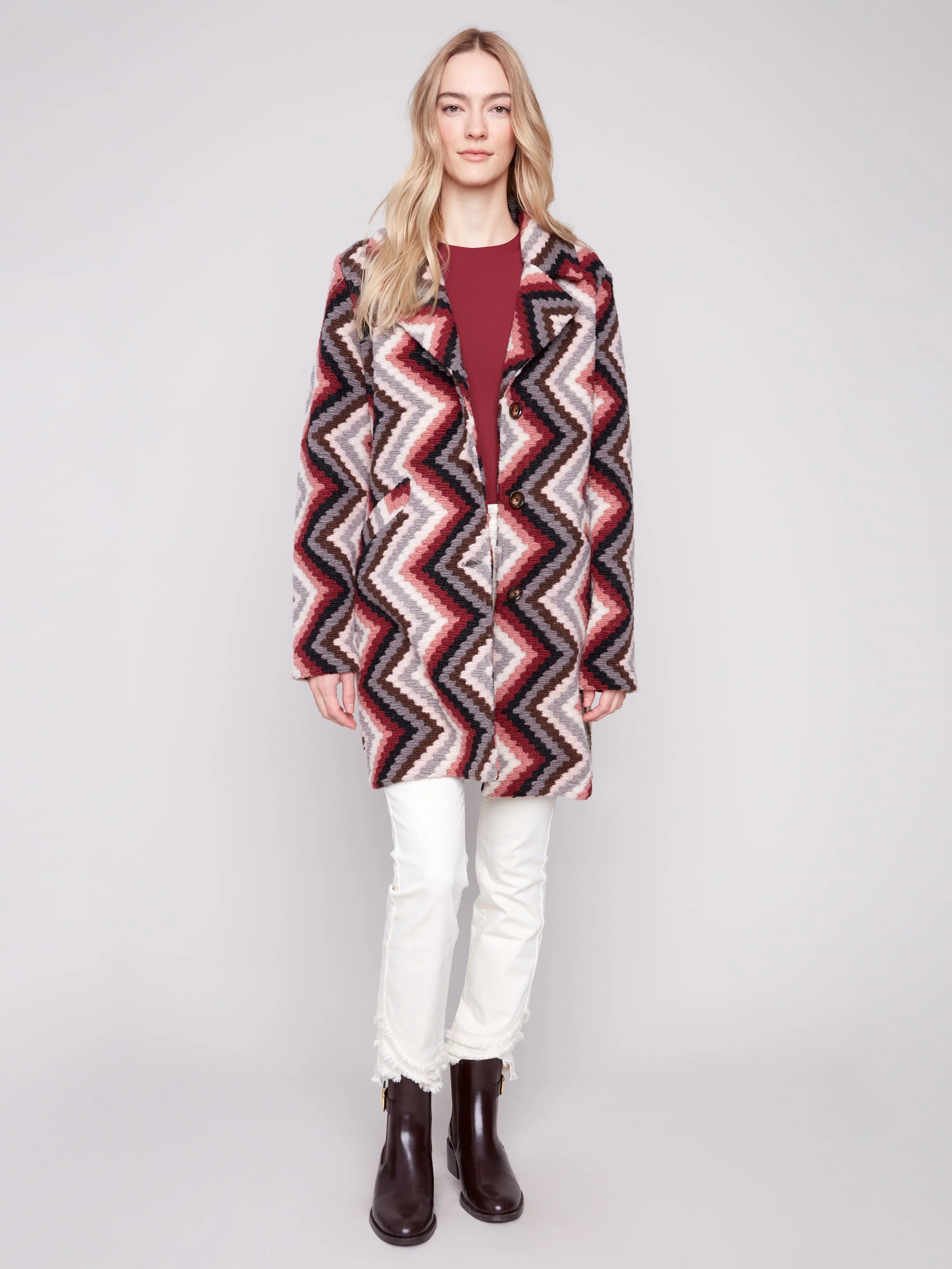 Long Crochet Coat - Primrose - WHSBYS