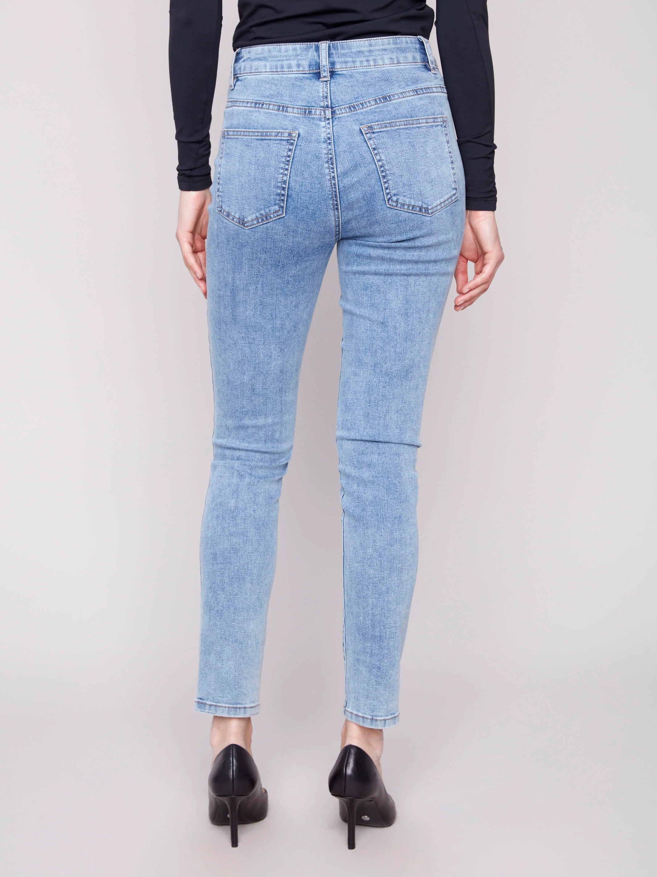Carine Skinny Jeans - Light Blue - WHSBYS