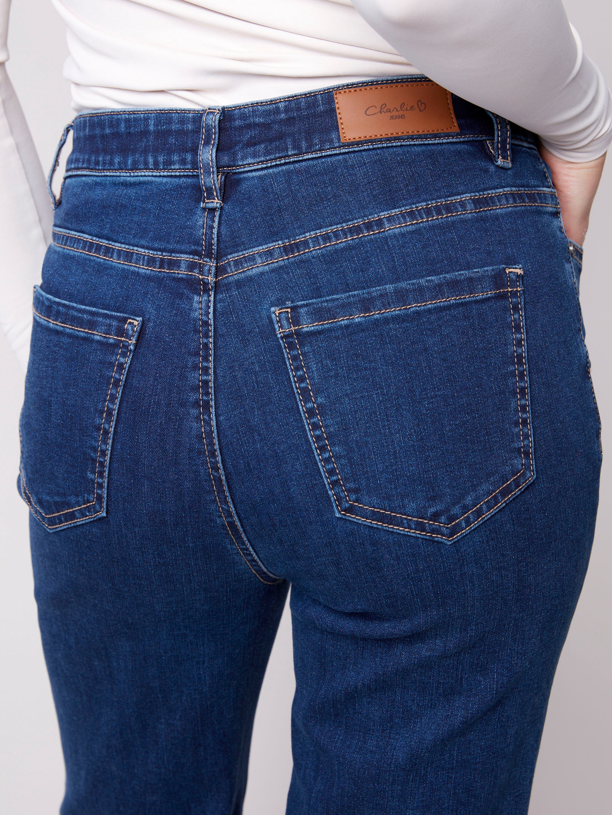 Charlotte Straight Leg Jeans - Indigo - WHSBYS