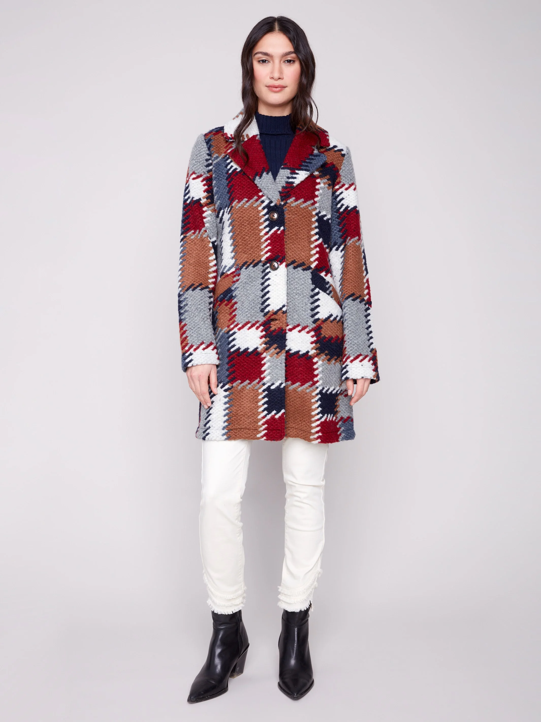 Long Crochet Coat - Palette - WHSBYS