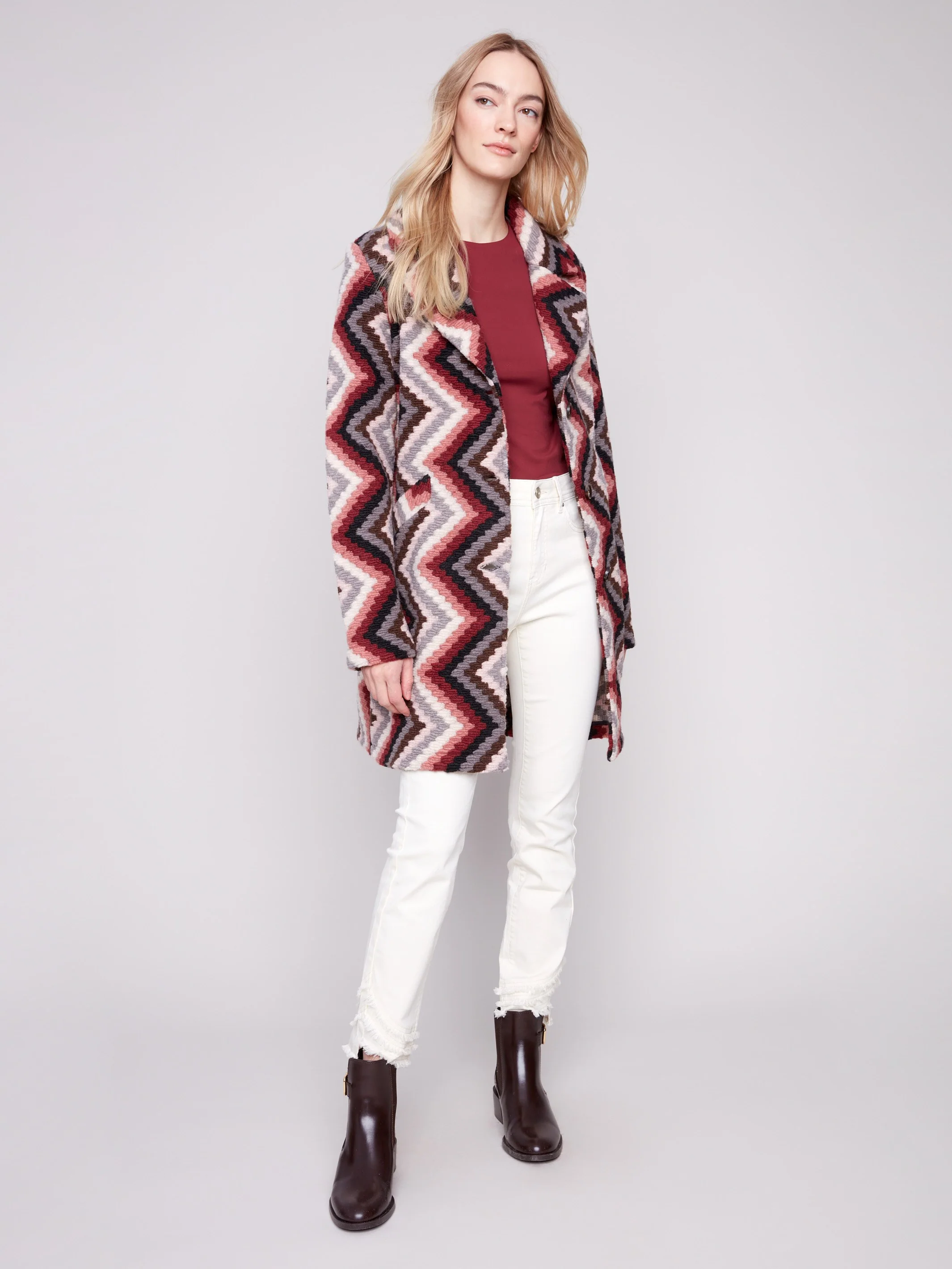 Long Crochet Coat - Primrose - WHSBYS