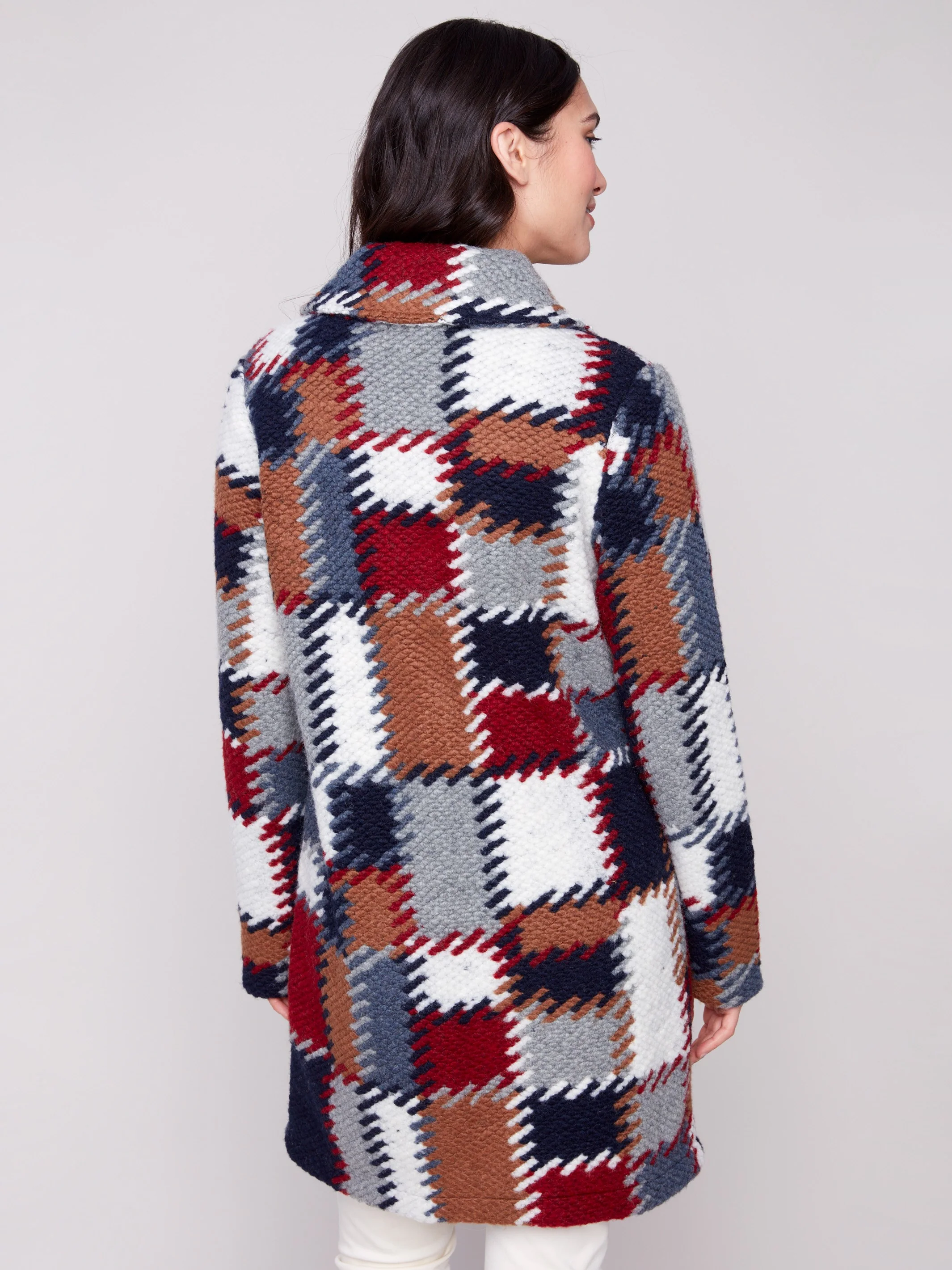 Long Crochet Coat - Palette - WHSBYS