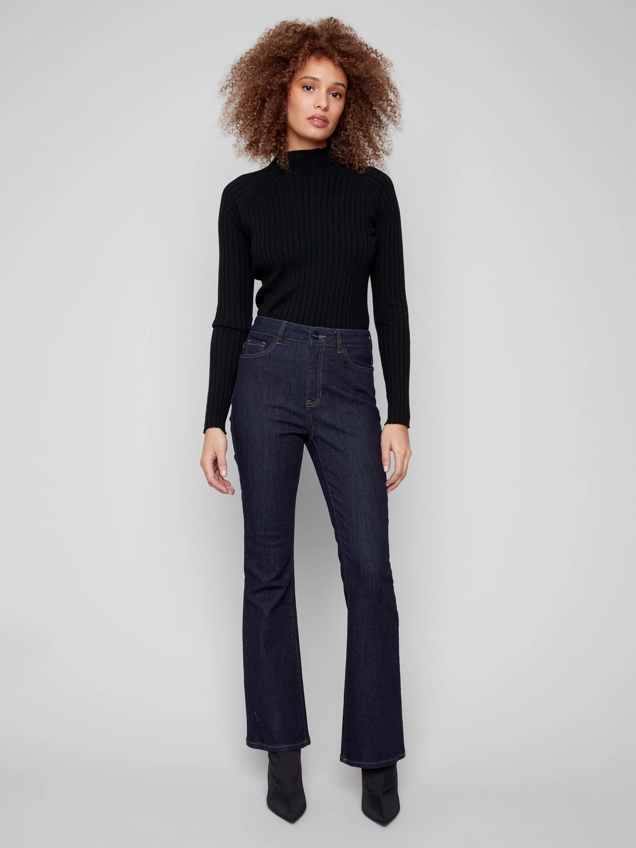 Bootcut Jeans - Deep Blue - WHSBYS