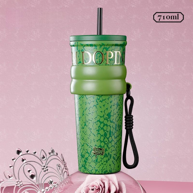 Dope Pink Straw Tumbler