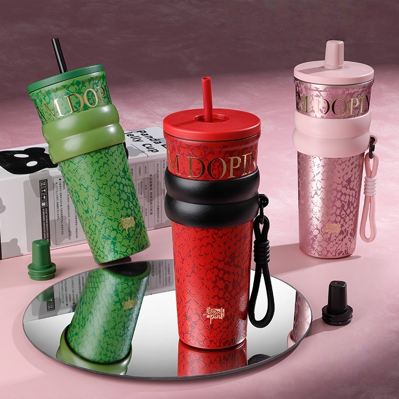 Dope Pink Straw Tumbler