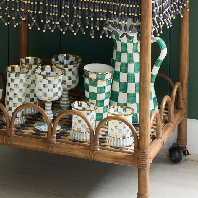 Emerald Check 20 Ounce Tumbler - {current_domain}