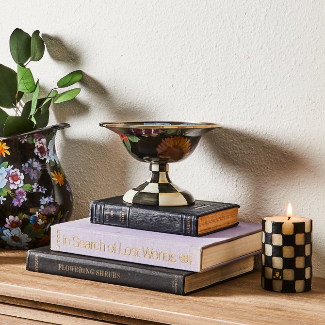 Floral Enamel Compote - {current_domain}