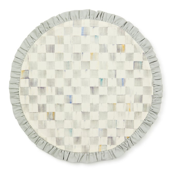 Check Round Placemat - {current_domain}